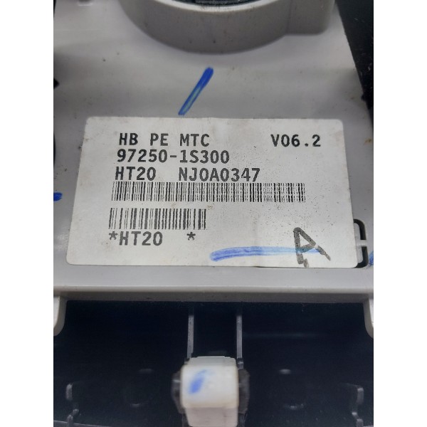 Comando Ar Condicionado Hyundai Hb20 12/19 972501sxxx