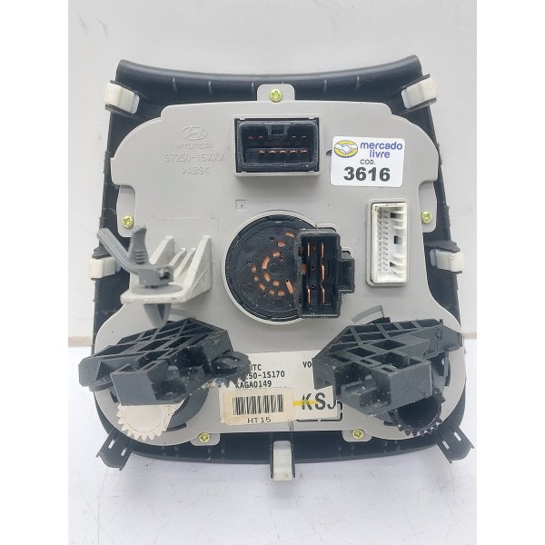 Comando Ar Condicionado Hyundai Hb20 12/19 972501sxxx