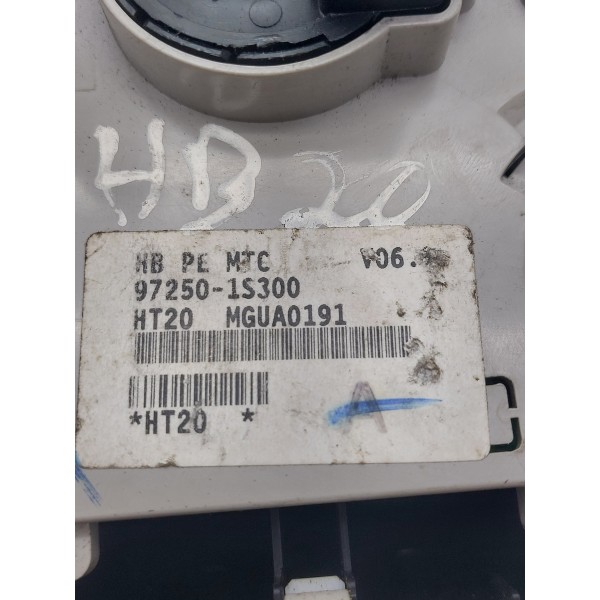 Comando Ar Condicionado Hyundai Hb20 12/19 972501sxxx