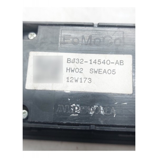 Comando Botão Vidro Evoque 11/14 Dianteiro Esquerdo Bj321454