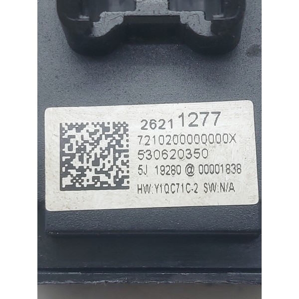 Botão Vidro Elétrico Porta Traseira Onix Plus 20/24 26211277