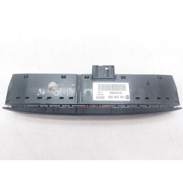 Botão Pisca Alerta Painel Central Fiat Uno 15/22 100236553