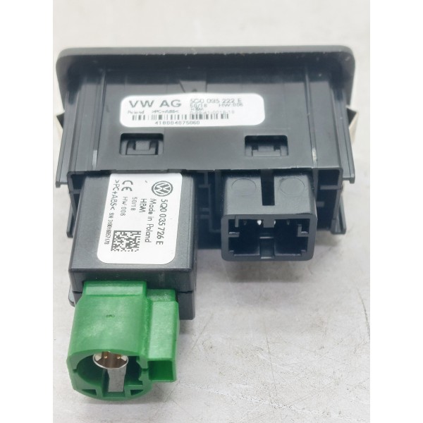 Tomada Usb Imput Gol Fox Polo Golf E Outros 5g0035222e