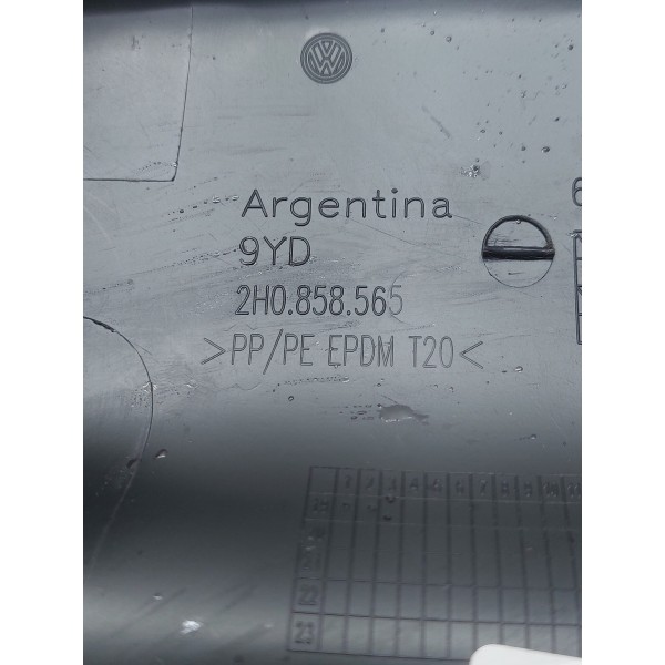 Acabamento Superior Coluna Direção Amarok V6 2017 A 2020