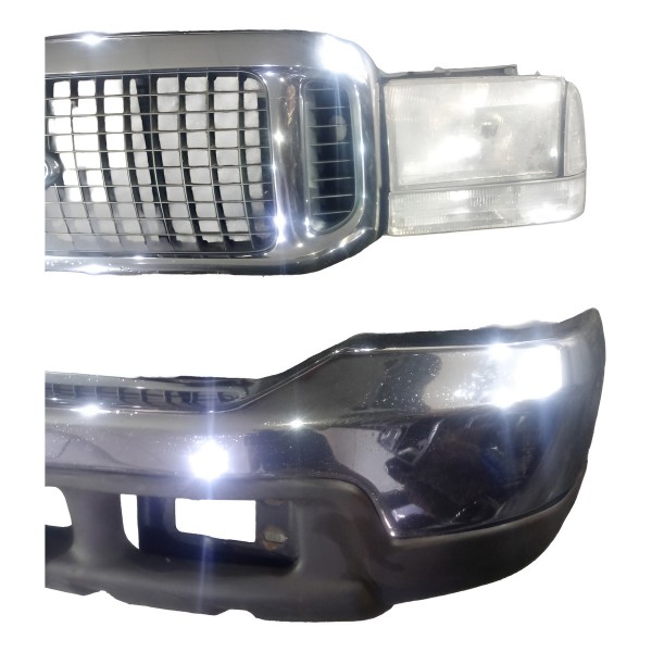 Kit Grade Farol/pisca Para-choque Ford F250 C/detalhes
