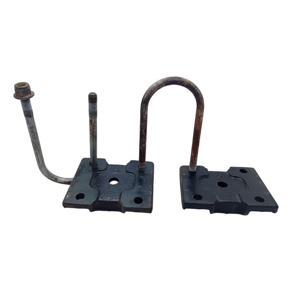 Par De Suporte Feixe Mola Traseiro Amarok V6 2010 A 2024