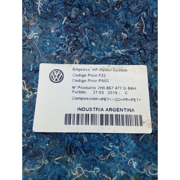 Forração Painel Traseiro Amarok 2010 2011 2012 2013 A 2022