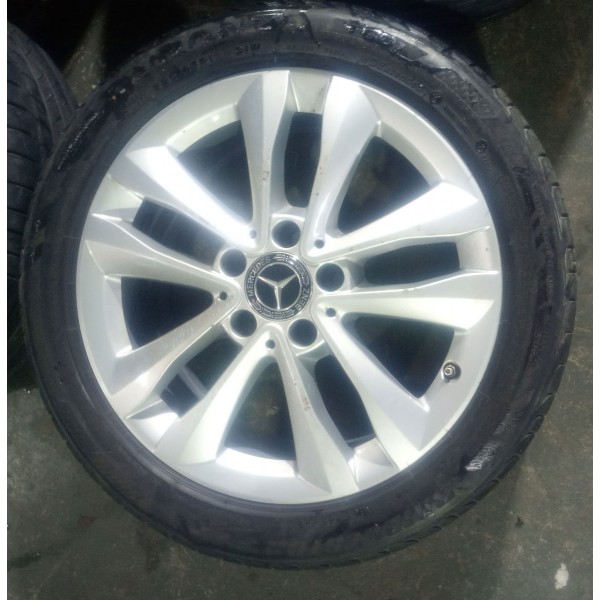 Jogo De  Rodas Aro 17 Mercedes Benz Classe A200 2015 A 2019