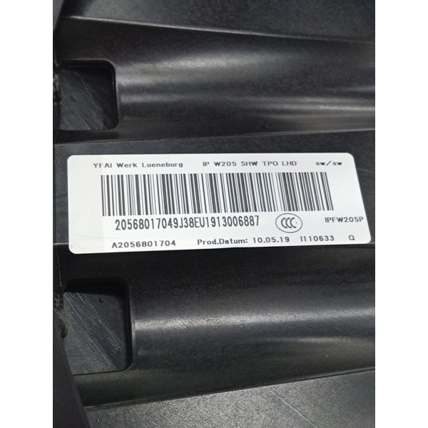 Kit Painel Tabelier Mercedes C180 2015 A 2019