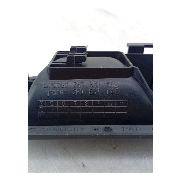 Maçaneta Int Dian/tras Direita Amarok V6 2017 A 2021 Cinza