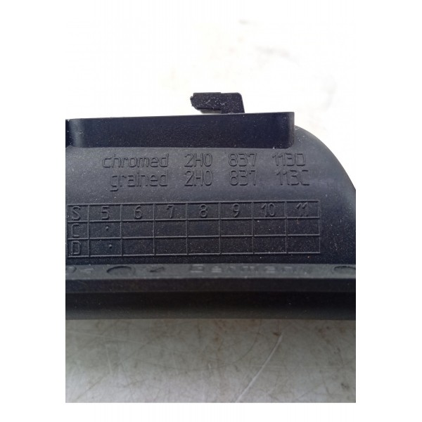 Maçaneta Int Dian/tras Esquerda Amarok V6 2017 A 2021 Aço Escovado