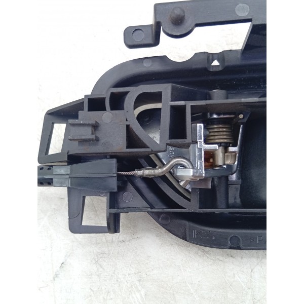 Maçaneta Int Dian/tras Esquerda Amarok V6 2017 A 2021 Aço Escovado