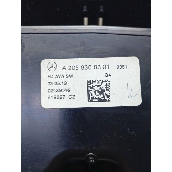 Difusor Ar Console Traseiro Mercedes C180 2015 A 2019