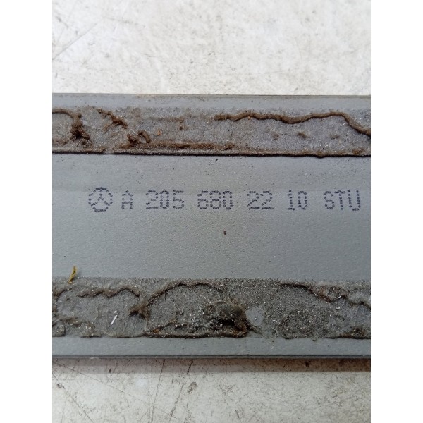 Soleira Dianteira Cromado Mercedes C180 2015 A 2019 Cromado