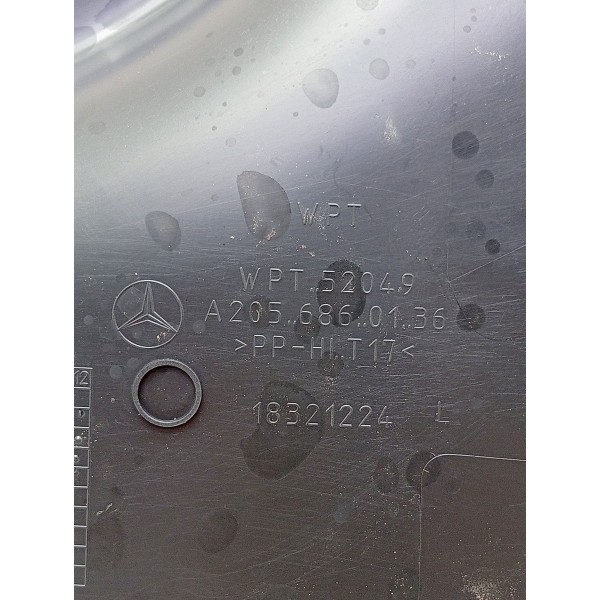 Soleira Porta Tras\esq Mercedes C180 2015 A 2019 Amarelo