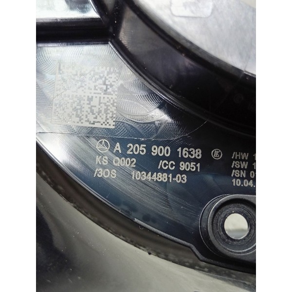 Acabamento Coluna Direçao Mercedes C180 2015 A 2019