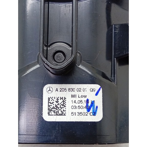 Difusor De Ar Central Mercedes C180 2015 A 2019