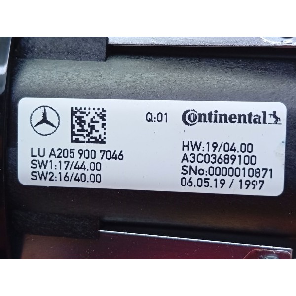 Comando De Navegação Mercedes C180 2015 A 2019