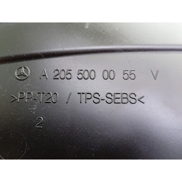 Moldura Parachoque Frontal Mercedes C180 2015 A 2018