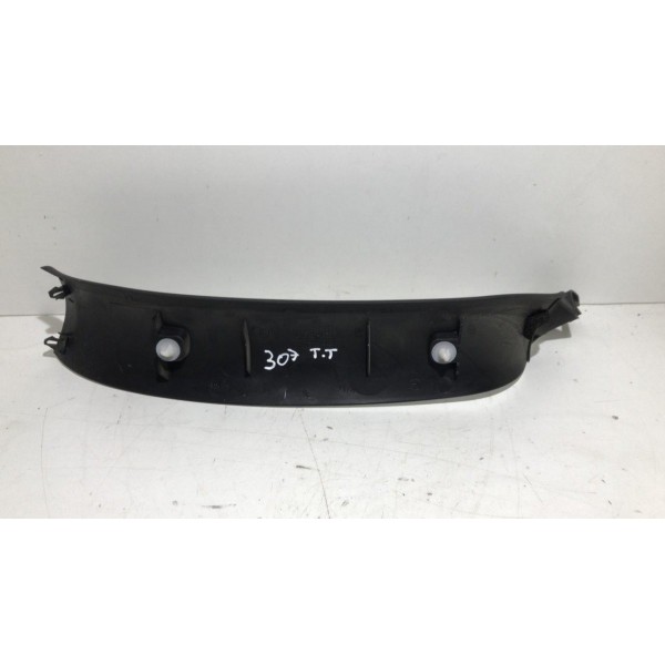 Moldura Interna Canto Tampa Traseira Esquerda Peugeot 307 Sw Preto
