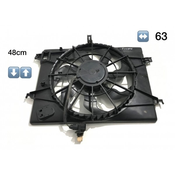 Defletor Com Ventoinha Hyundai Tucson 2.0 16v