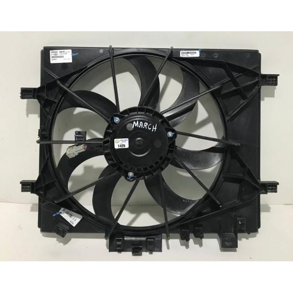 Defletor Com Ventoinha Nissan March/versa