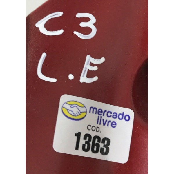 Lanterna Esquerda Citröen C3 03/07 2556g Esquerdo/motorista