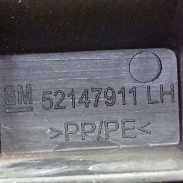 Limitador Vidro Traseiro Esquerdo Onix 18/19 52147911