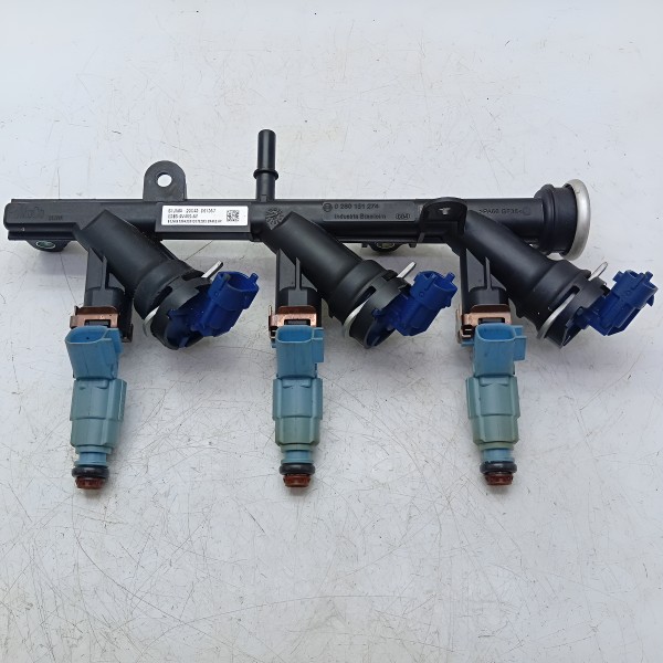 Kit Flauta E Bico Injetor Ford Ka 1.0 3cc 2017 A 2019