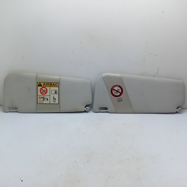 Par Quebra Para Sol C/ Espelho Fiat Punto Peça Original