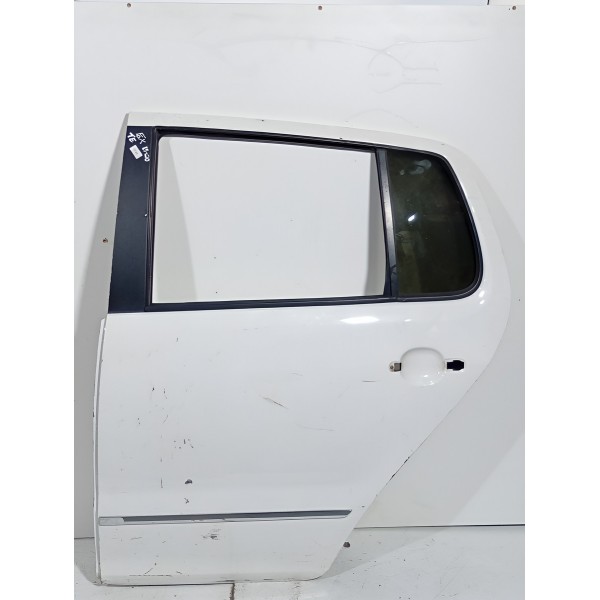 Porta Tras\esq Volkswagen Fox 2015 A 2020 Traseira Branco