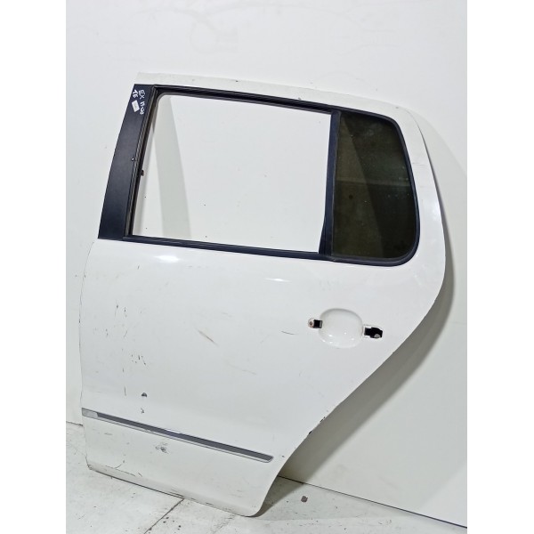 Porta Tras\esq Volkswagen Fox 2015 A 2020 Traseira Branco
