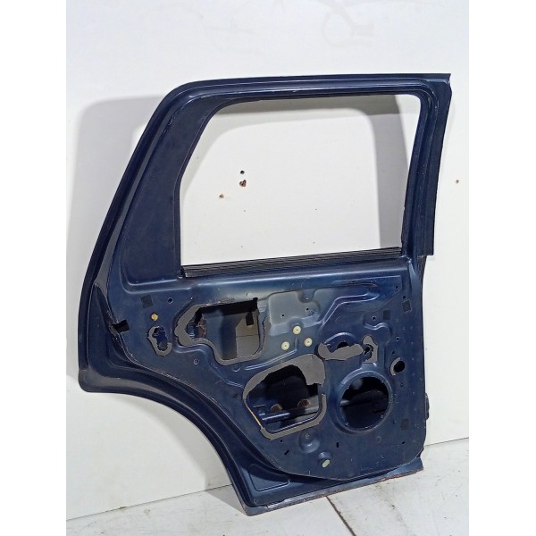 Porta Tras\esq Ford Ecosport 2004 A 2012 Traseira Esquerda Azul