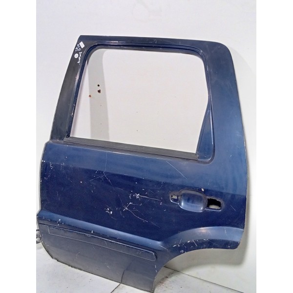 Porta Tras\esq Ford Ecosport 2004 A 2012 Traseira Esquerda Azul
