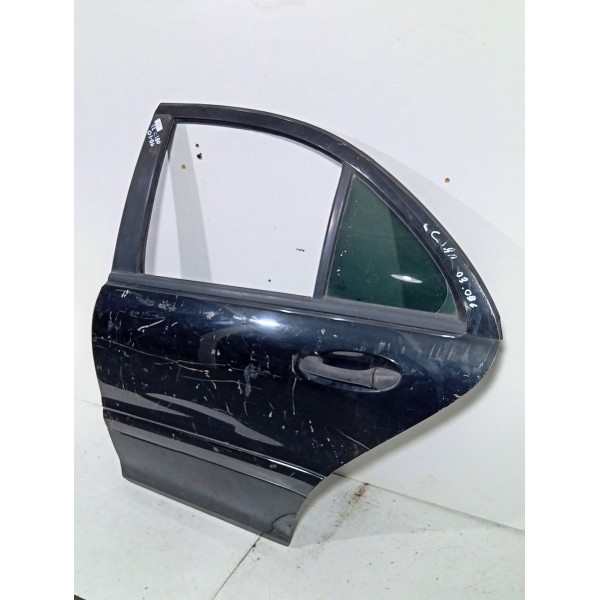 Porta Tras\esq Mercedes C180 2003 Traseira Esquerda
