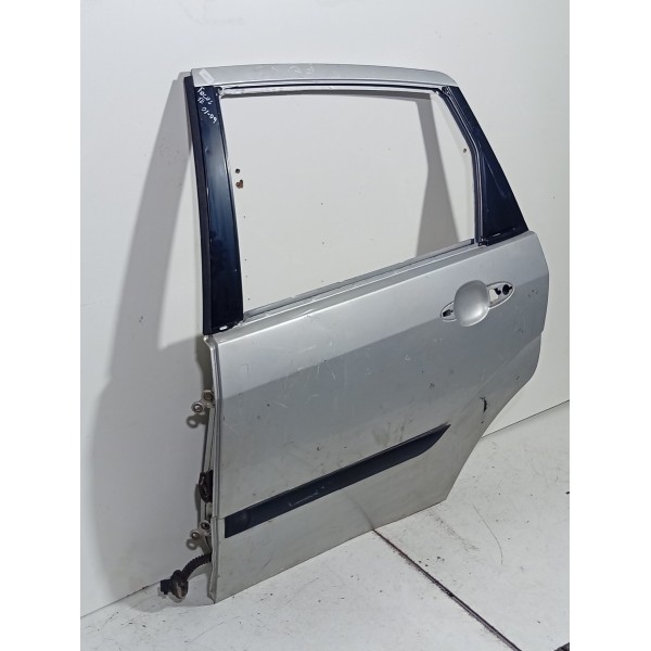 Porta Tras\esq Ford Focus 2004 Traseira Esquerda Prata