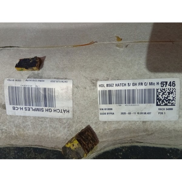 Forro Do Teto Ford Ka Hatchback 2014 A 2018