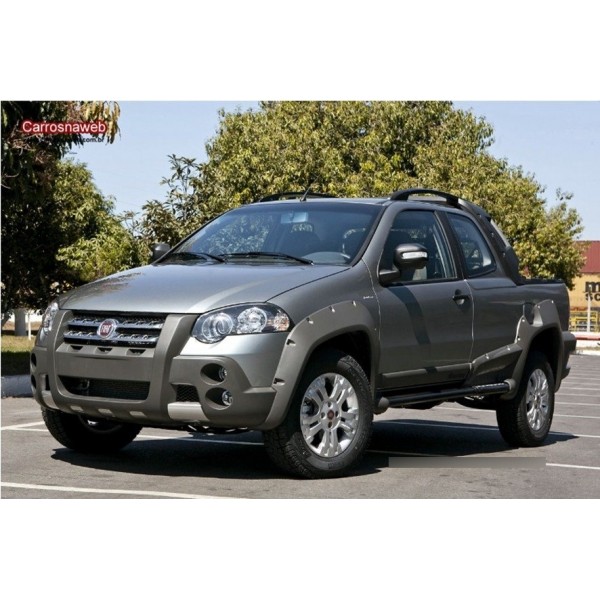 Tampa Traseira Fiat Strada Adventure 2009 A 2012