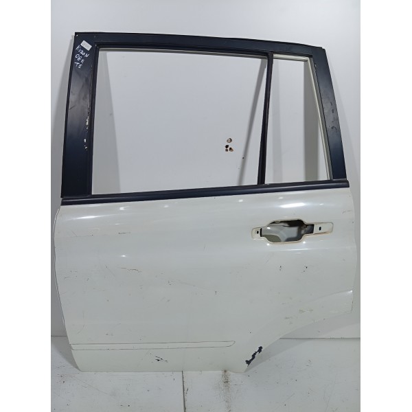 Porta Traseira Esquerda Ssangyong Kyron 2008 A 2013 Branco Traseira Esquerda