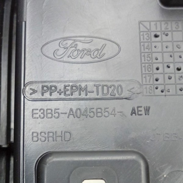 Console Central Porta Copos Ford Ka 1.0 2014 A 2022