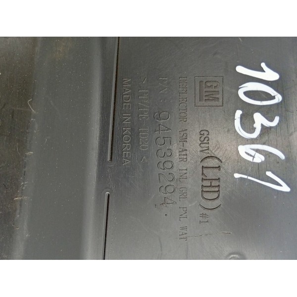 Acabamento Defletor Água Painel Corta Fogo Tracker 2017-2019