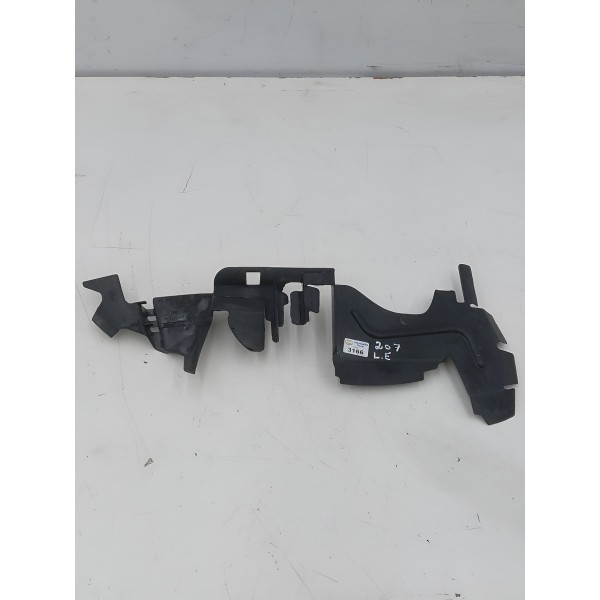 Defletor Ar Radiador Esquerdo Peugeot 207 2007 2008 A 2012
