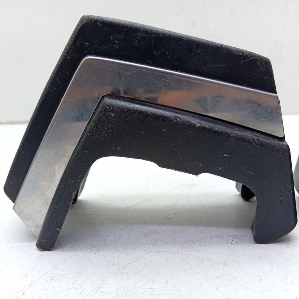 Par De Batente Picareta Traseira Opala 1968 A 1992