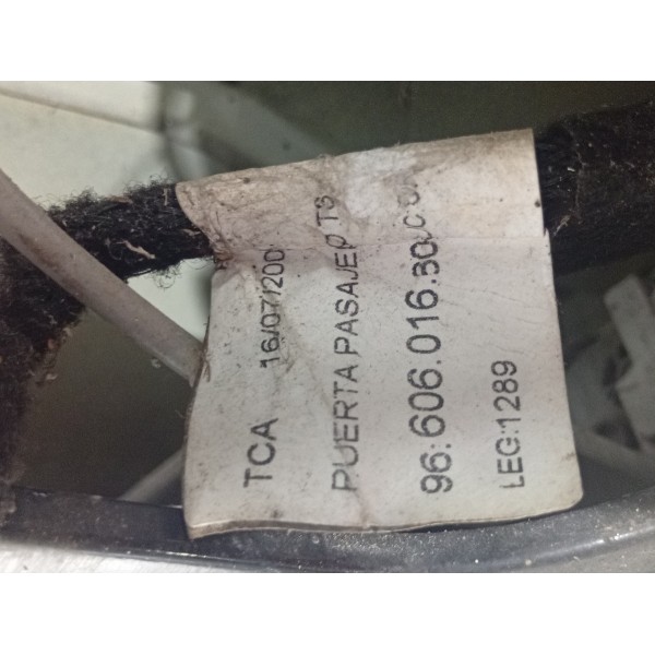 Porta Dian\dir Peugeot 307 2002 A 2012 Traseira