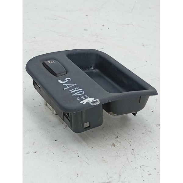 Moldura Botao Trava Vidro Sandero Logan 2008 A 2013