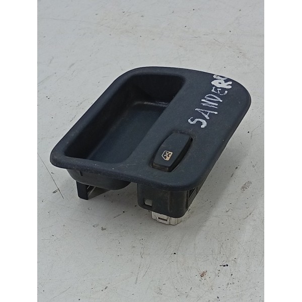 Moldura Botao Trava Vidro Sandero Logan 2008 A 2013