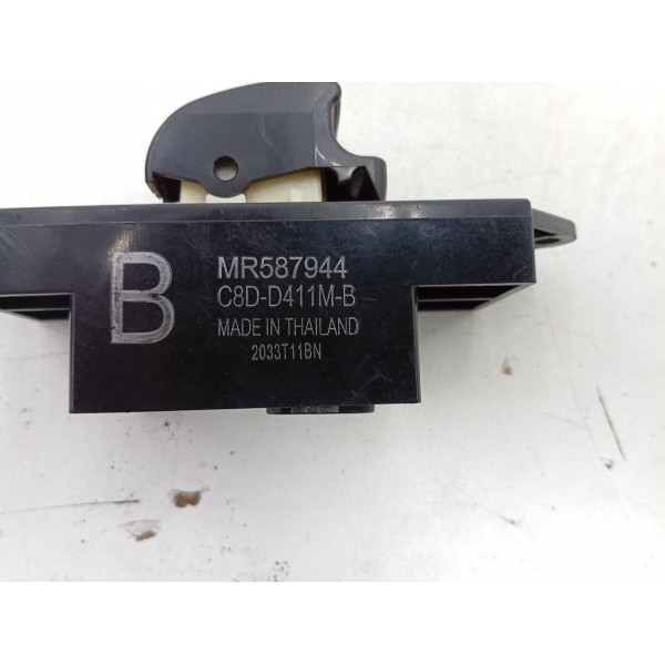 Comando Vidro Elétrico Traseiro Direito Lancer Ralliart 2011