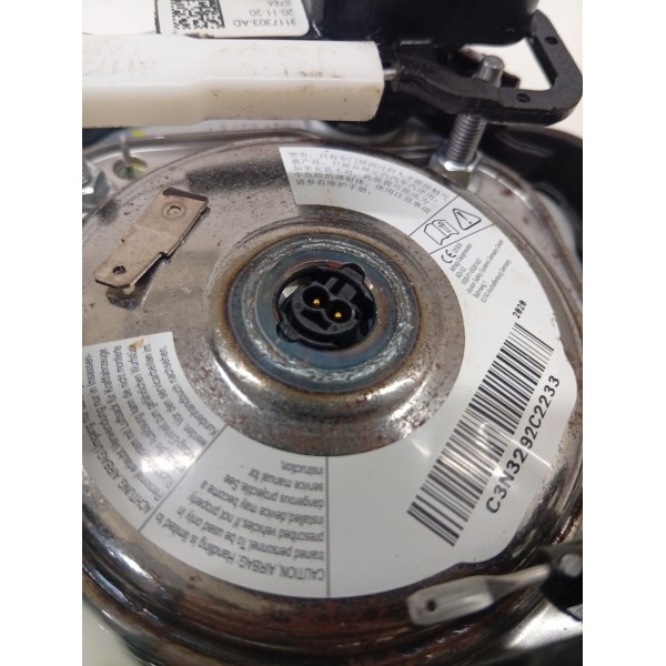 Bolsa Aire Piloto Volkswagen Virtus 2018 Preto