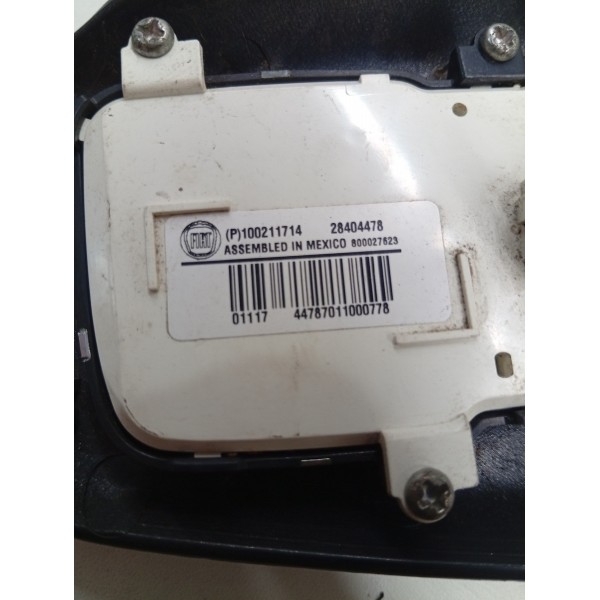 Moldura Acabamento Do Volante Com Botão Fiat Mobi 2016