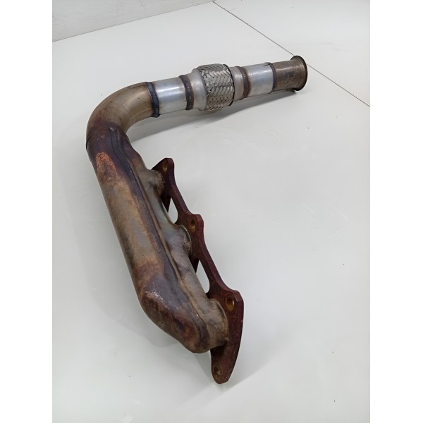 Coletor Escape Esquerdo Volkswagen Amarok 3.0 V6 2018 A 2022